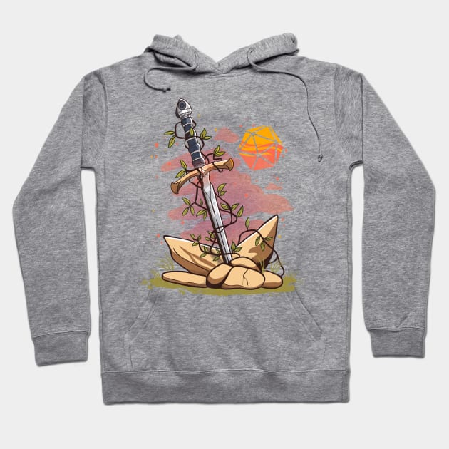 Sword in the Stone Hoodie by Milmino